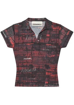 Kerne.Milk Soleil polo shirt - Black