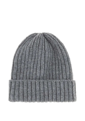 Fedeli ribbed-knit beanie - Grey