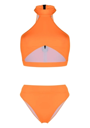 Noire Swimwear Bahamas cut-out two-piece bikini - Orange
