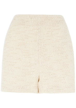 Ballantyne bouclé shorts - Neutrals