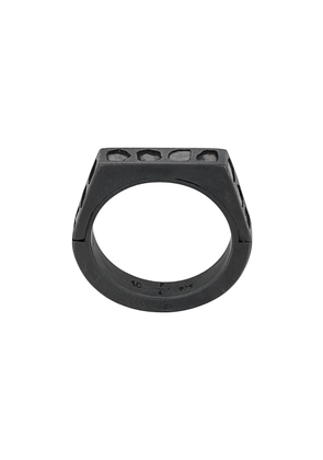Parts of Four Sistema mega pavé ring - Grey