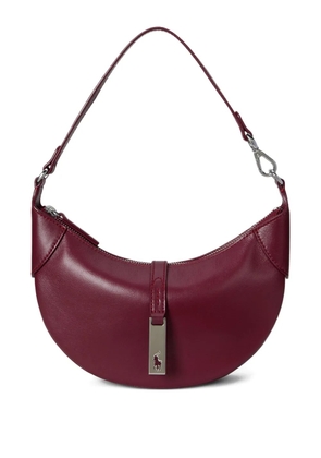Polo Ralph Lauren Polo Id leather shoulder bag - Red