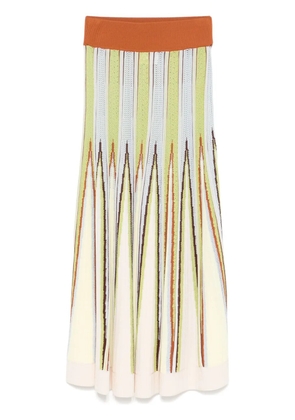 Forte Forte knitted midi skirt - Green