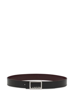 Lanvin logo-buckle belt - Black