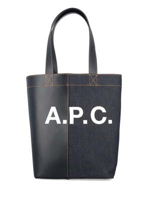 A.P.C. Axel tote bag - Blue