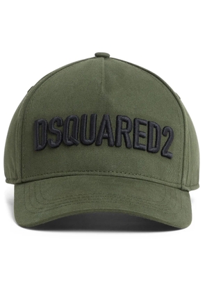 DSQUARED2 embroidered logo baseball cap - Green