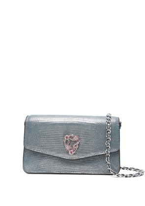 Aspinal Of London Eliza embellished mini bag - Blue