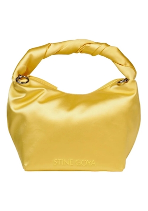 Stine Goya Ziggy satin tote bag - Yellow