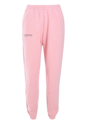 Pangaia logo-print track pants - Pink