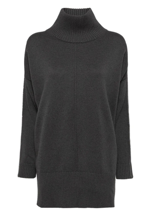 N.Peal Metal cashmere jumper - Grey