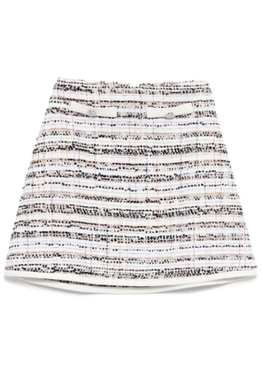 Giambattista Valli tweed skirt - White