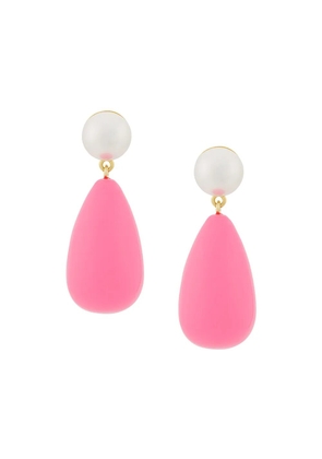 Eshvi teardrop earrings - Pink