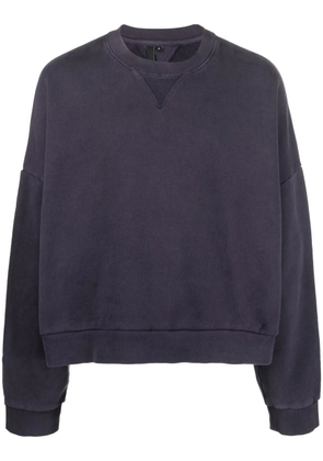 ENTIRE STUDIOS drop-shoulder crew-neck sweatshirt - Blue