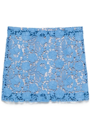 P.A.R.O.S.H. lace mini skirt - Blue