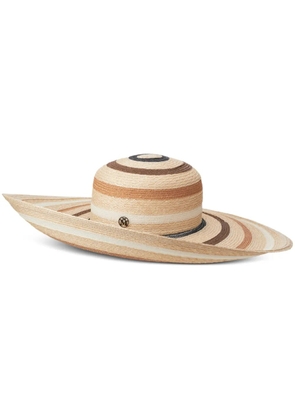 Maison Michel Veronika sun hat - Neutrals