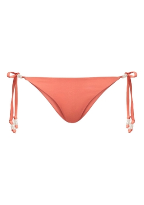 TWINSET tie-side bikini bottoms - Orange