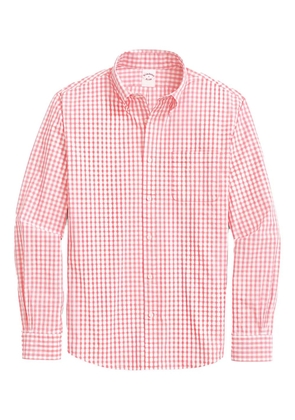 Brooks Brothers check-pattern shirt - Red