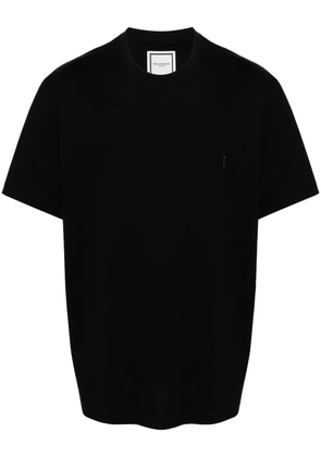 Wooyoungmi logo-patch T-shirt - Black