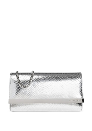 DSQUARED2 clasp clutch bag - Silver