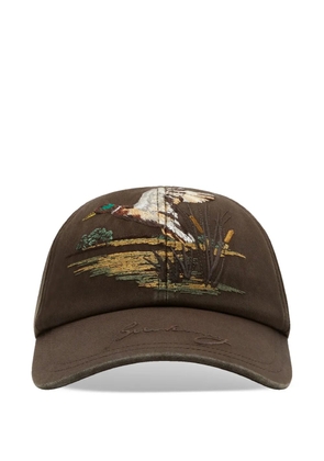 Burberry Duck Gabardine cap - Brown