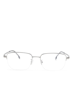 BOSS rectangle-frame glasses - Grey
