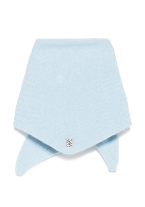 SANDRO wool scarf - Blue