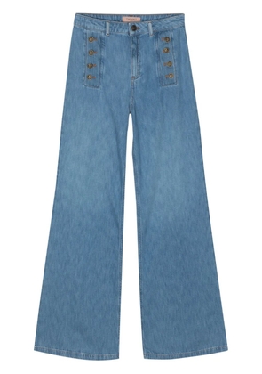TWINSET high-rise flared jeans - Blue