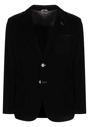 Giorgio Armani single-breasted blazer - Black