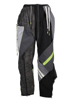 Mostly Heard Rarely Seen deconstructed cargo joggers - Black