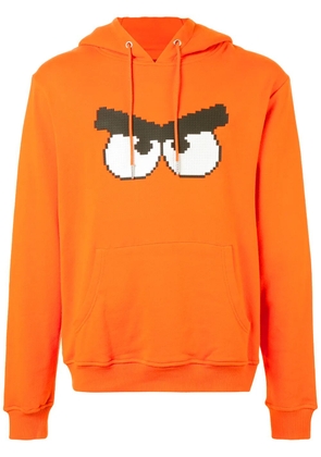 Mostly Heard Rarely Seen 8-Bit Angry print hoodie - Yellow