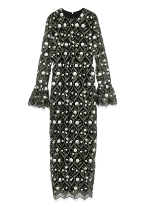 Agua By Agua Bendita Ellisella Perla maxi dress - Black