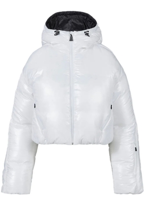 Aztech Mountain Nuke hooded ski jacket - White