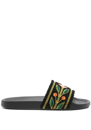 Casablanca Laurel slides - Black