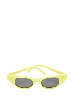 Le Specs x Adam Selman The Breaker cat-eye sunglasses - Yellow