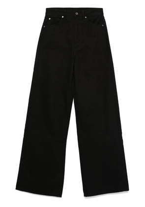 Calvin Klein high-rise wide-leg jeans - Black