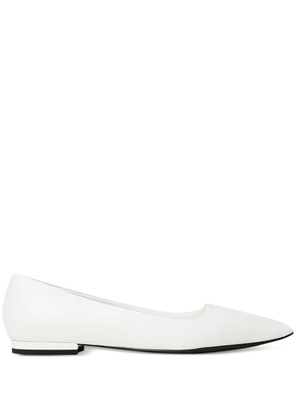 TWINSET pointed-toe ballet flats - White
