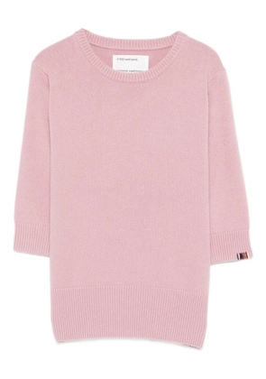 extreme cashmere cashmere top - Pink