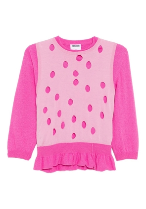Moschino layered jumper - Pink