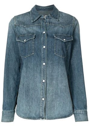 Nili Lotan classic-collar denim shirt - Blue