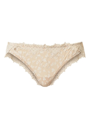 TWINSET floral-lace briefs - Neutrals