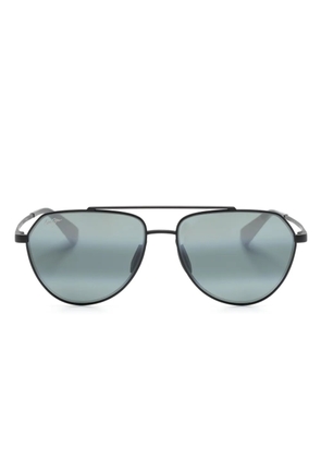 Maui Jim Waiwai pilot-frame sunglasses - Black