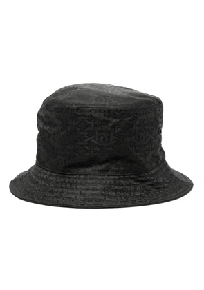 Bally logo-print bucket hat - Black