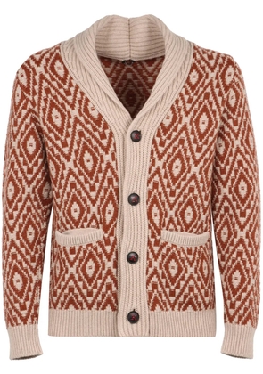 Kiton cashmere cardigan - Neutrals