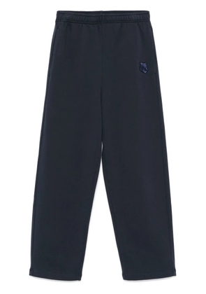 Maison Kitsuné Bold Fox Head track pants - Blue