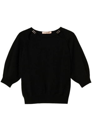 TWINSET cut-out sweater - Black