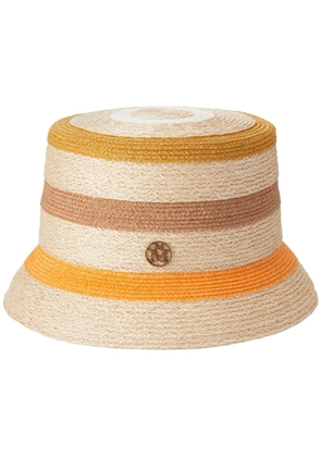 Maison Michel Lila bucket hat - Neutrals