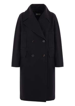 Alberto Biani double-breasted coat - Black