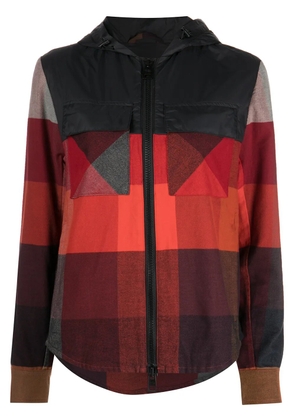 Aztech Mountain Loge Peak ski hoodie - Orange