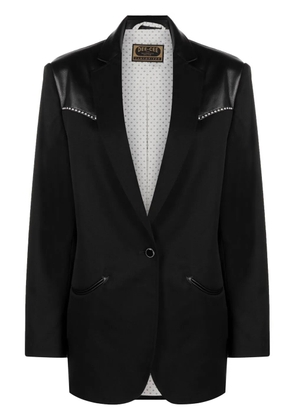 Washington Dee Cee panelled single-breasted blazer - Black