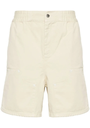 3PARADIS stud-embellished cotton bermuda shorts - Neutrals